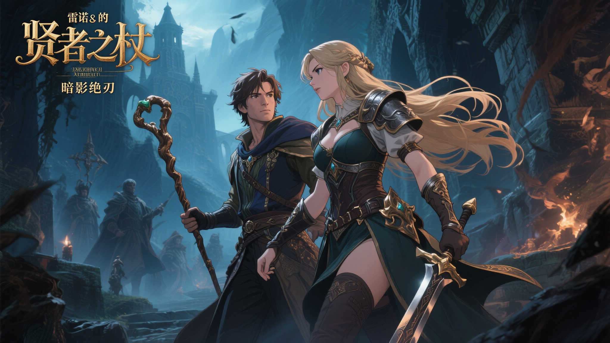 《杖与剑的魔法传奇》动画续集定档2026年发布