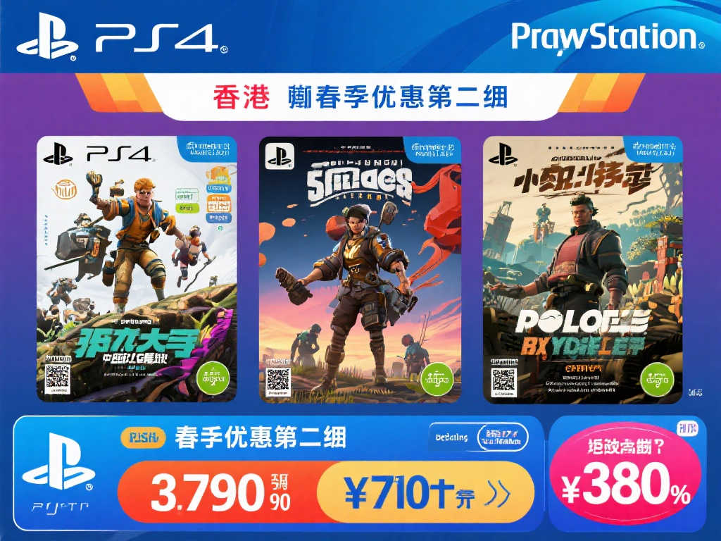 PlayStation港服春季特惠第二波 低至2.5折震撼开启！