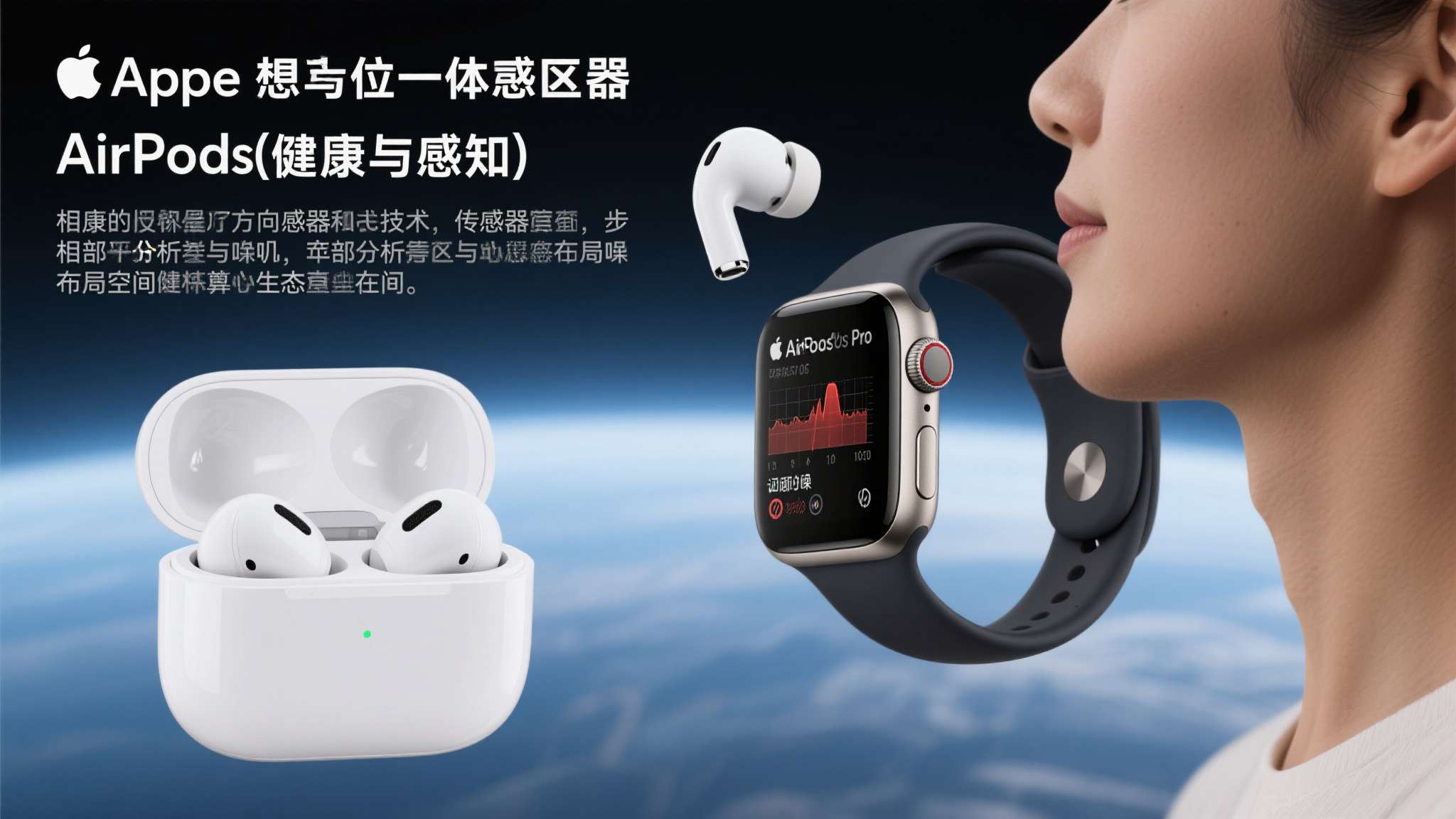 这一构想并非空穴来风。苹果一直致力于将传感器技术融入可穿戴设备，从Apple W